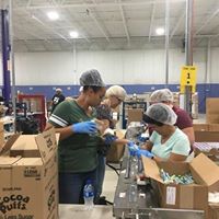 Joxel volunteers at the Million Meals Challenge